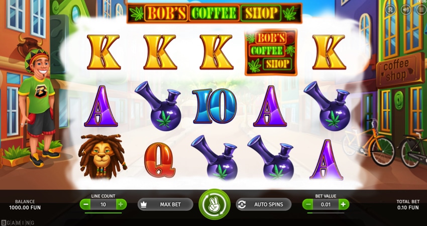 Bob's Coffee Shop slot game