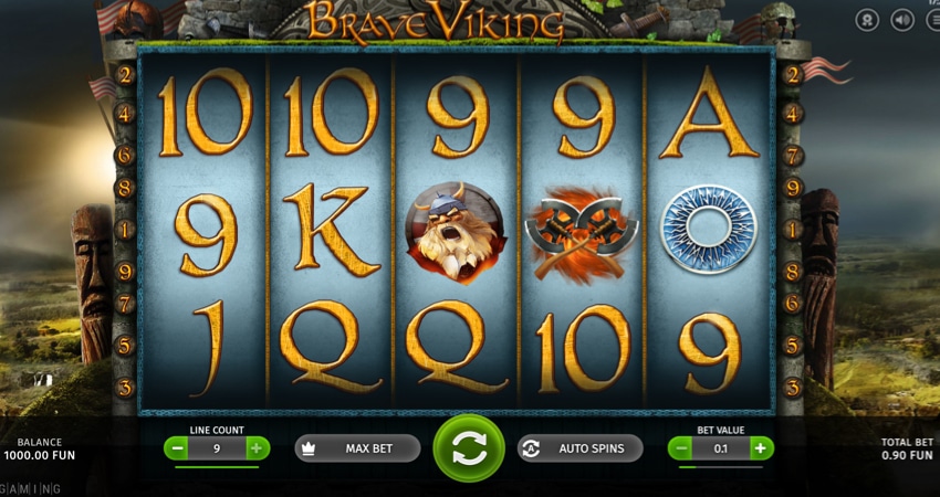 Brave Viking slot game