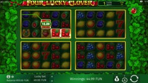 Four Lucky Clover slot game
